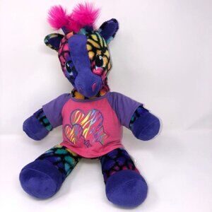 BUILD A Bear Giraffe Rainbow plush stuff animal